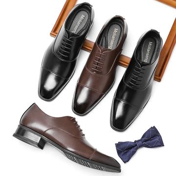 Premium Men's Business Dress Shoes: Stylish Formal Oxfords