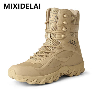 New Special Force Tactical Desert Combat Men's Boots