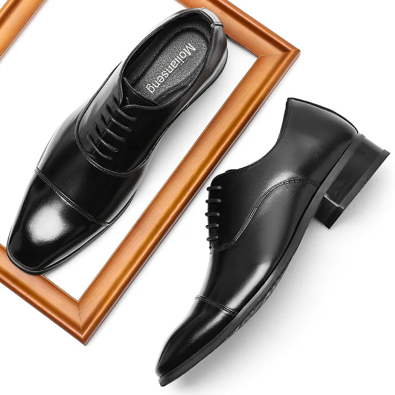 Premium Men's Business Dress Shoes: Stylish Formal Oxfords