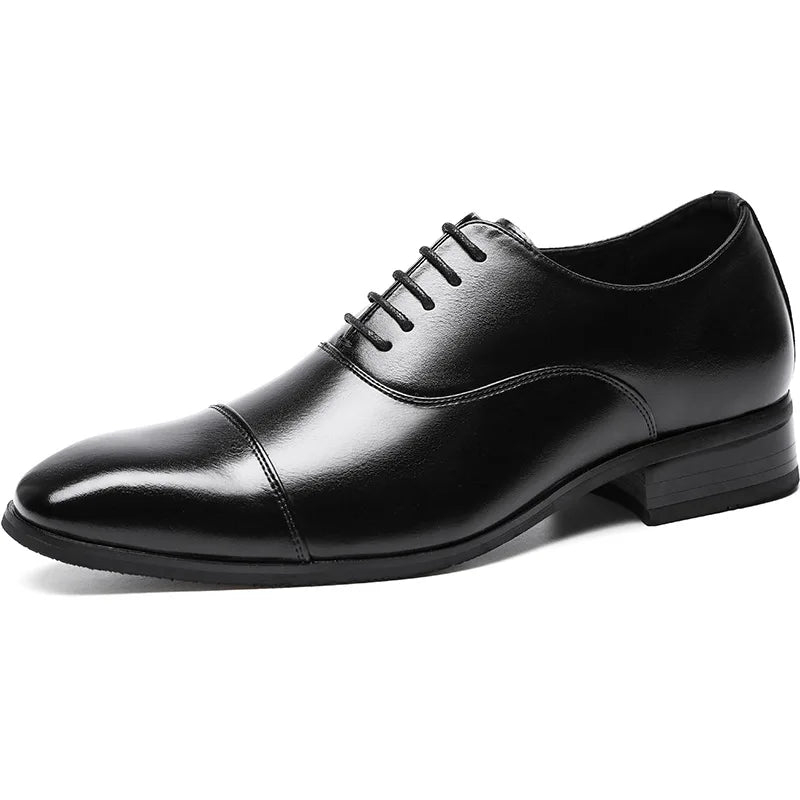 Premium Men's Business Dress Shoes: Stylish Formal Oxfords