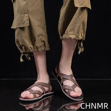 European Style Men's Beach Sandals: Summer Fashion