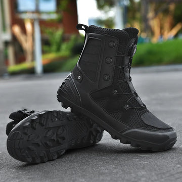 Breathable Motorcycle Boots for Men