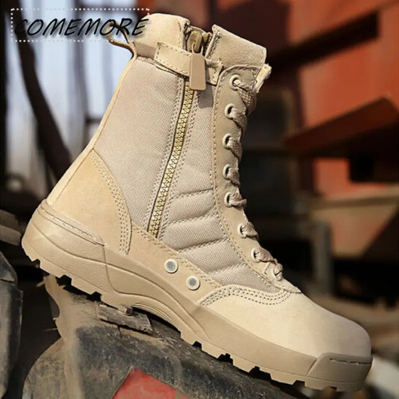 Fashion Men's Winter Outdoor Military Boots